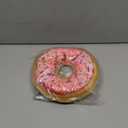 Doggijuana Tuffer Chewer Plush Dog Toy | Funny Dog Toy Plush with Juananip Catnip for Dogs | Calming Aid for Dogs | Interactive Squeaky Chew Toy for Play (Sprinkled Donut) (Standard)