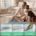 Bedsure Pee Pads for Dogs, 22" x 22" Puppy Pads 50 Count, Super Absorbent & Leak Proof, Small Dog Training Pads Quick Dry Disposable Pets Potty Pads Odor-Control Activated Carbon & ECO Green Material