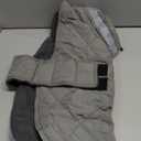 KAMA BRIDAL Dog Winter Coat Warm Padded Puppy Jacket Windproof Water Resistant Clothes for Small Medium Large Pets Christmas Sweater Outfit Vest(Grey, M)