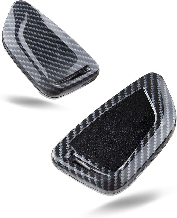 Key fob Cover Carbon Fiber Case for X1 X3 X5 X6 F48 G01 F15 F16 and New 3 series New 5 series 7 series
