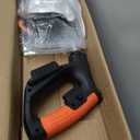 Stringless Weed Wacker Electric, 21V Battery Powered Weed Eater with 2 * 2.0Ah Battery, Charger & 5 Types Blade Lightweight Grass Trimmer for Garden Yard Lawn Work