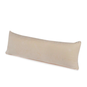 Beige Long Pillow 74x27x3 in