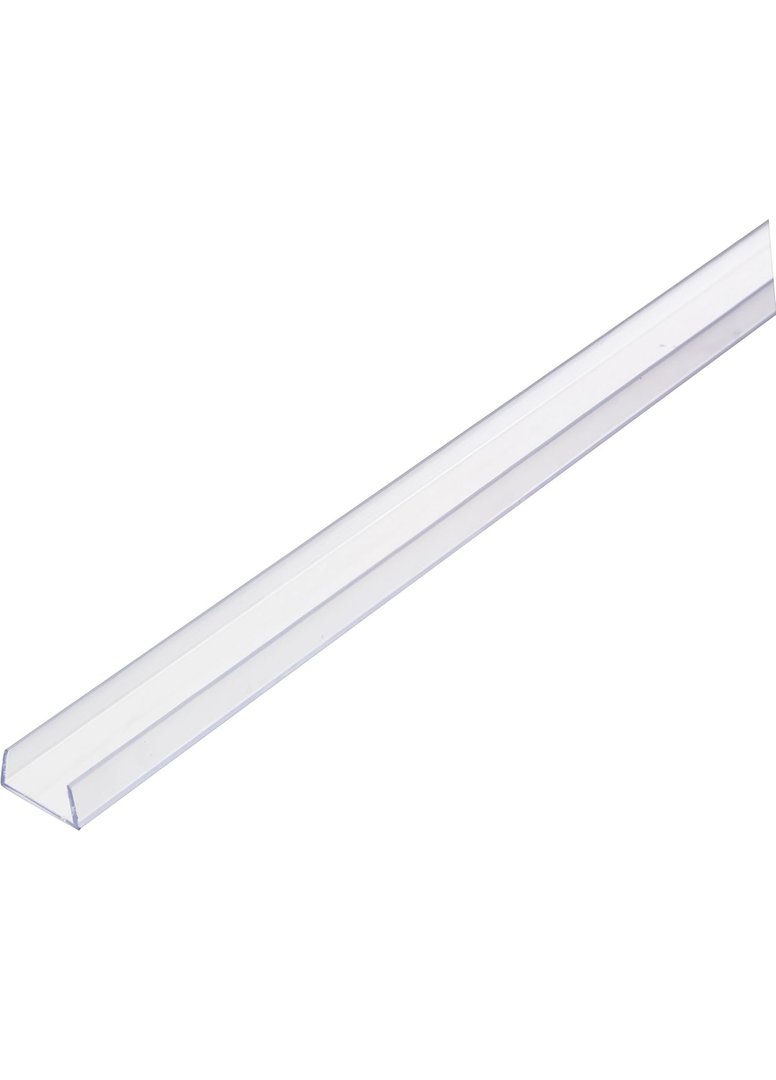 American Lighting H2-TRACK-3 Hybrid 2 LED Tape Rope Light Mounting Track, 3-feet, Plastic 10 pc