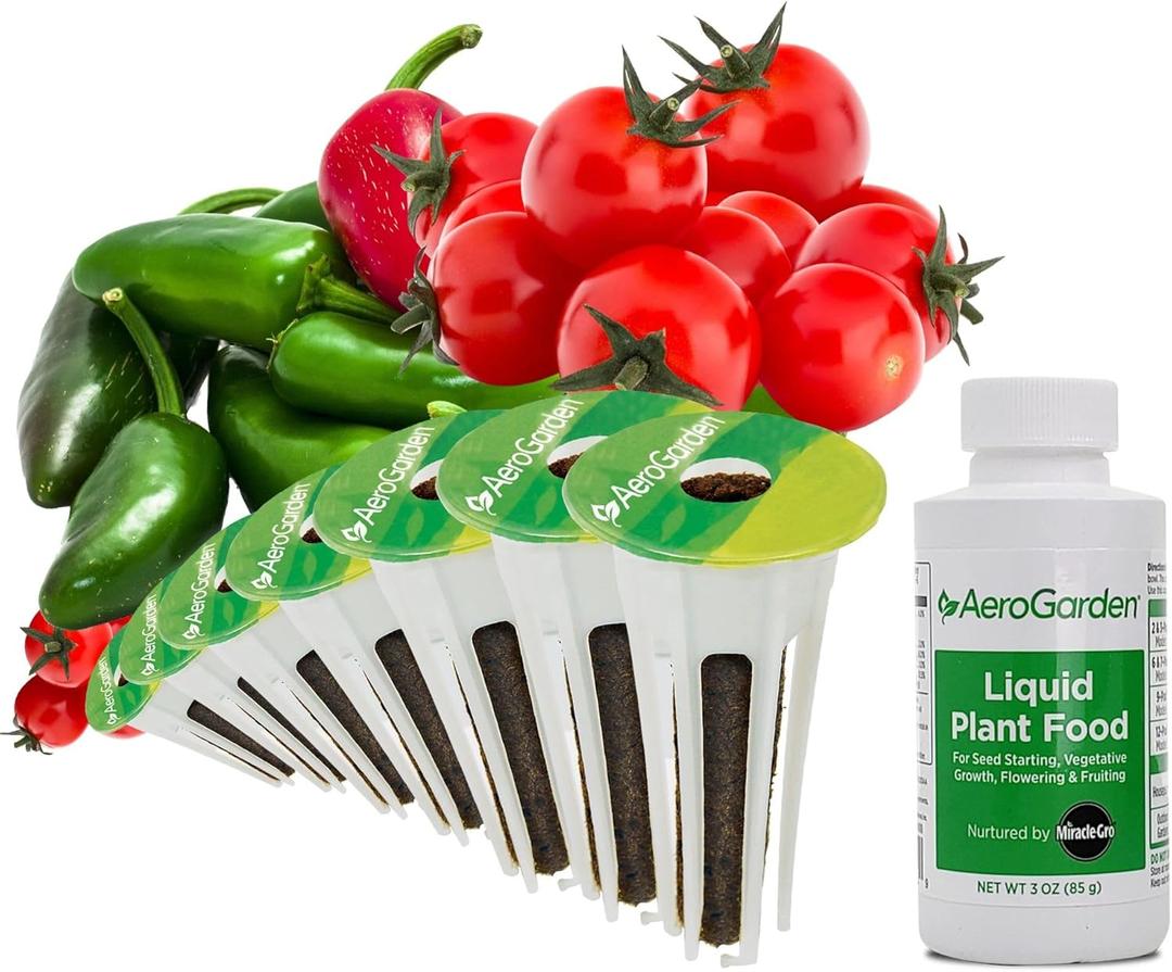AeroGarden Salsa Garden Seed Pod Kit, 8-pod