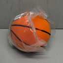 Silent Basketball Size 7- Grooved Dribble Dream Silent Basketball, Pro PU Form Indoor Ball for Training Home & Indoor Activities. Real Feel Higher Bounce Quieter. (Orange)
