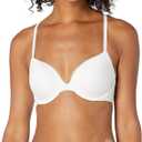 Calvin Klein Womens Constant Convertible Strap Lightly Lined Demi Bra (36C, White)