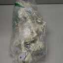 2 Pack 24 Inches Halloween Skeleton, Light Up Glowing Red LED Eyes Pose-N-Stay Skeleton, Full Body Posable Movable Jonints for Halloween Decoration