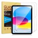 Screen Protector for iPad A16 2025 11th (11 Inch) /10th Generation 2022 (10.9 Inch), 2 Pack Tempered Glass for iPad 11/10 Gen, Case Friendly, Anti-Scratch, Touch Sensitive