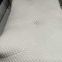 Osteo Cervical Pillow for Neck Pain Relief, Hollow Design Odorless Memory Foam Pillows with Cooling Case, Adjustable Orthopedic Bed Pillow for Sleeping, Support for Side Back Sleepers (Queen, 25.5*16.5*5.2/4.1 inches, White)