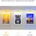 Picture Wall Lights Cordless for Paintings Gallery 24" Gold