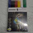 Schneider Paint-It 310 acrylic marker set 1 (2 mm round tip, high coverage, brilliant colour, for almost all surfaces) 6 pieces