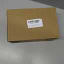 2 Pack 16 oz Small Acrylic Storage Apothecary Jar with Gold Airtight Lid | Bathroom Vanity Organizer Containers | Ideal Decorative Canisters for Shells, Bath Salt, Cotton Swabs, Cotton Ball