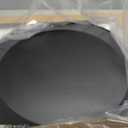 Fire Pit Surround Surface Lid for Solo Stove Bonfire and Ranger, for 19"-24" Propane Gas Fire Pit, Heavy Duty Cold-Rolled Steel FirePit Cover, 23.75" FirePit Lid Replacement Accessories