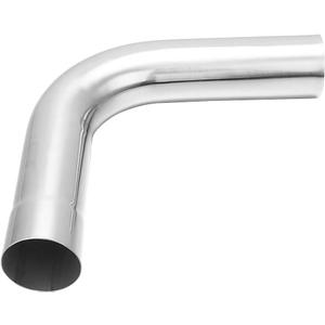 A-KARCK Exhaust 90 Degree Tube 2.5" OD, 304 Stainless Steel Exhaust Pipe Mandrel Bend, Custom Your Own Exhaust System