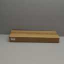 SwallowLiving Rustic Hand Carved Decorative Wood Dough Bowl, Approx 30-Inch Large Bread-Shaped Centerpiece, Long Wooden Bowl for Home Decor (Brown)