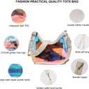 Clear Shoulder Bag for Women Stadium-Approved Cute Hobo Tote, Crossbody Handbag & Mini Clutch Purse