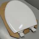 Mayfair NextStep2 Toilet Seat with Built-In Potty Training Seat, Slow-Close, Removable that will Never Loosen, Elongated, White