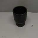 Black Exhaust tip -3.5'' Inlet Bolt on Design- Black Coated Stainless Steel Car Muffler Tips 3.5" ID x 4.5"OD x 6.5"L