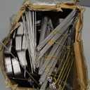 PANGCH Bird Spikes,Stainless Steel Bird Spikes Metal Bird Spikes Fence Spikes Easy to Install - 5 Strips 4.1 Feet Coverage