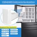 Upgraded DA97-20156B Refrigerator Ice Bucket Compatible with Samsung Refrigerator Ice Container Assembly RF28R7351SG, RF28R7201SG, RF27T5241SG, etc, Ice Maker Ice Bin