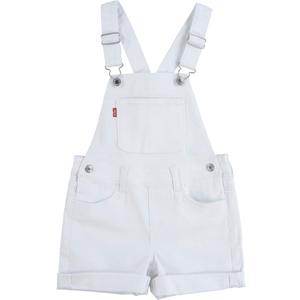 Levi's baby-boys And Baby Denim Shortall (7, White/Original)