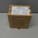 Amazon Basics Ceramic Space Heater, Mini Heater for Office Desk, Portable Tent Heater (Indoor Use), 500 W, With Tip-Over Protection, Lightweight (1.4 LBS), Black, 5.87D x 3.15W x 5.95H