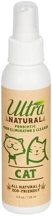 Pack of 2, ULTRA NATURAL CAT PROBIOTIC Odor Eliminator 4 OZ Spray