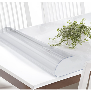 Vicwe Clear Table Cover Protector, 36 x 66 Inch Table Cover, Anti-Scratch