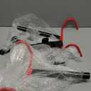 Dirza Bike Wall Mount Bike Hanger 2 Pack Foldable Bicycle Storage Horizontal Bike Rack Bike Hook for Garage Indoor Shed with Screws