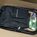 Kikerike Backpack Stool Cooler Chair Heavy Duty 300 LBS Max Load Portable Lightweight Folding Fishing Cooler for Camping Hunting Fishing - Black