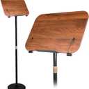 Lectern | Podium Stand | Music Stand | Reading Stand | Height Angle Adjustable Pulpit for Churches Book Holders for Reading | Sheet Music Stand | 360 | Pulpit | Reading Stand (No Tray)