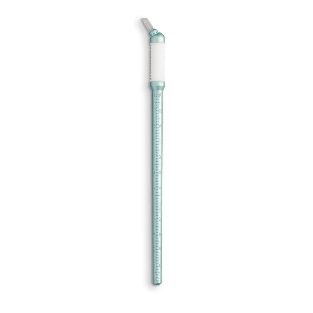 Tina Davies Professional 14 Curve Microblade - Disposable Microblade with Built-in Ruler - Sterile, 10 Pack