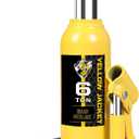 YELLOW JACKET 6 Ton Muti-Directional Welded Bottle Jack(12,000lb) for Car, Pickup, Truck, RV, Auto Repair
