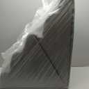 EHEYCIGA Curved Foldable Dog Stairs Ramp for High Beds 19.7" H, 4-Step Dog Steps for Small Dogs and Cats, Pet Stairs for High Bed Climbing, Non-Slip Balanced Pet Step Indoor, Grey