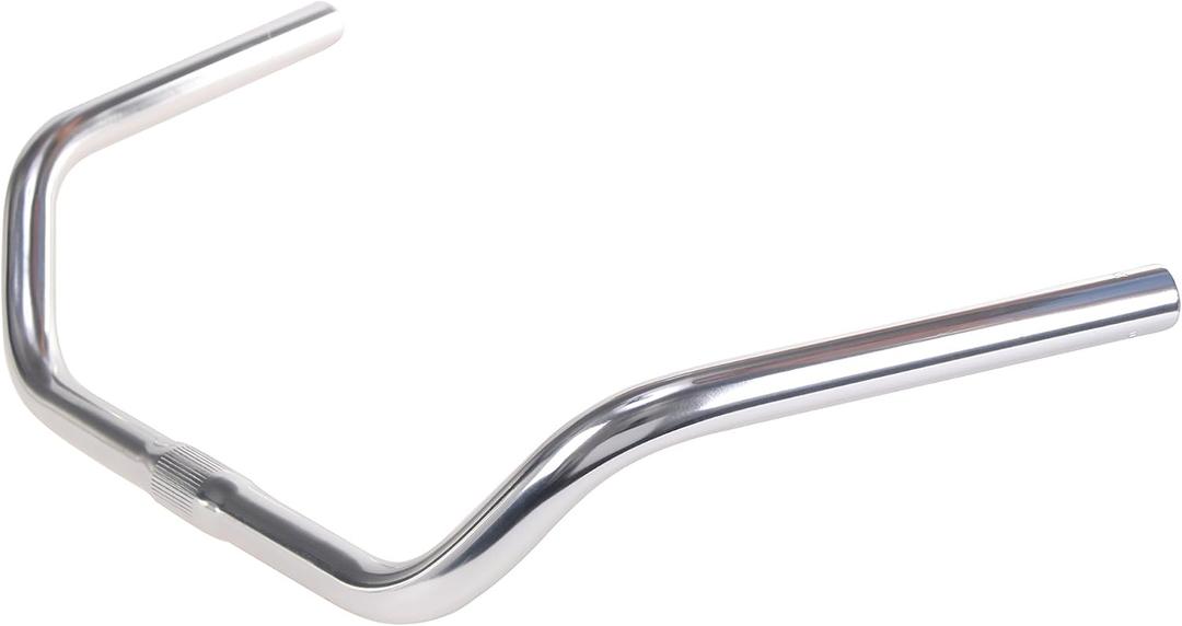 SENQI Bicycle Rise Cruiser Handlebar 25.4mm Silver