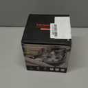 Cat Muzzle Clear Breathable for Grooming, Transparent Anti-Bite Muzzle for Bathing Nail Trimming, Astronaut Helmet with 4 Silicone Paw Protectors (Small)