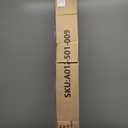 JEAREY 9FT Outdoor Patio Umbrella Outdoor Table Umbrella with Push Button Tilt and Crank, Market Umbrella 8 Sturdy Ribs UV Protection Waterproof for Garden, Deck, Backyard, Pool (Yellow)