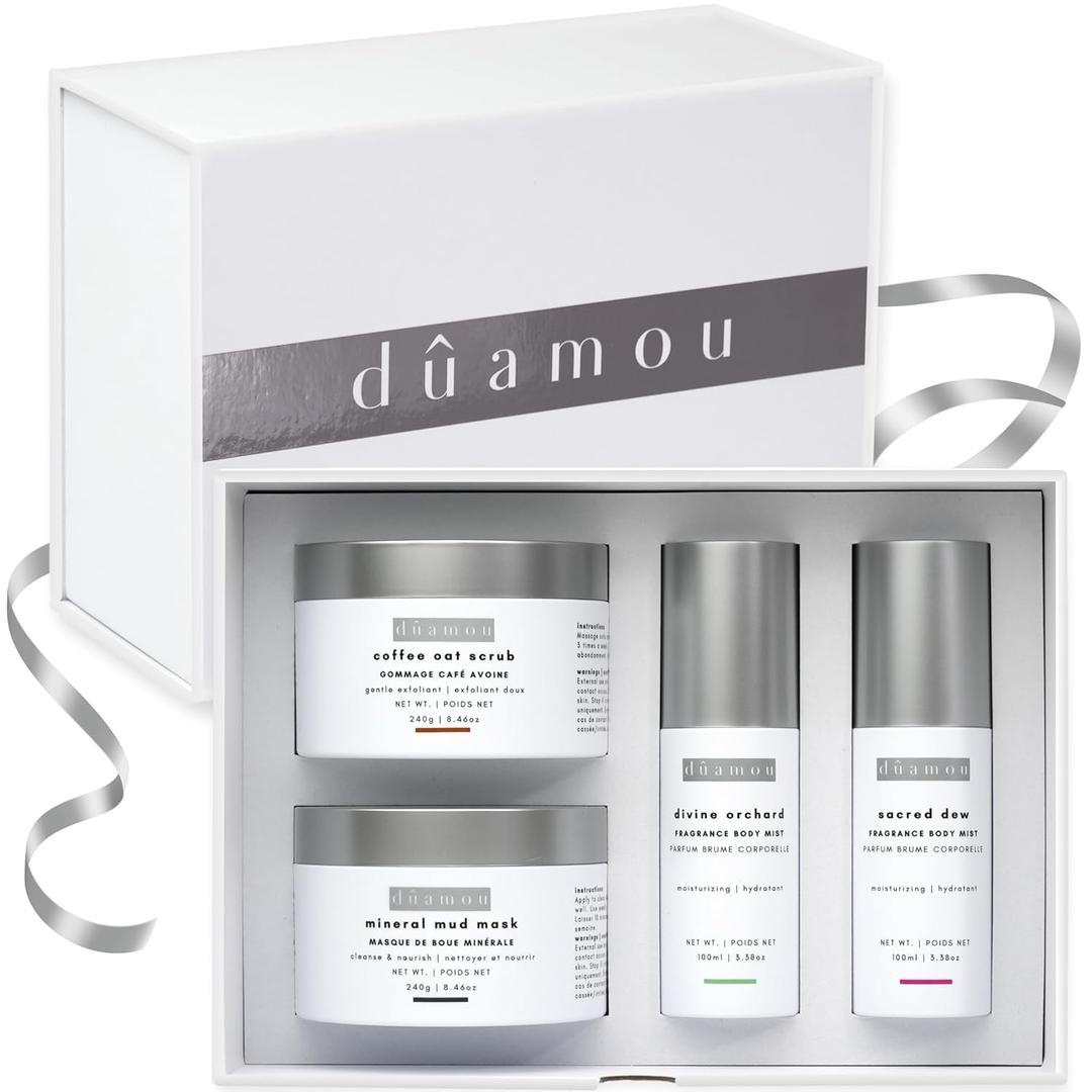 IV01 Gift Set For Women - Luxury Rejuvenating Pampering Self-care Skincare Set | Premium Gift Box with 4 Full-Size Products, Perfect Gifts for Women