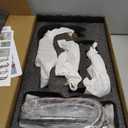 Antique Brass Bathroom Faucet Gold Three Holes Widespread Crystal Handle Bathroom Sink Faucets Retro Vintage Lavatory Vanity Faucet (Type 2 Brass)