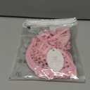 Avidlove Fishnet Lingerie Set Hollow Out Push Up Bra and Sheer Thong Women's Sexy Lingerie Underwear 2 Piece (Large, Deep Pink)