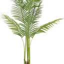 Artificial Bird of Paradise Plant Fake Tropical Palm Tree for Indoor Outdoor, Perfect Faux Plants for Home Garden Office Store Decoration (Palm Tree 120cm)