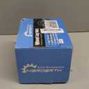 24PCS 14x2 Chrome Cone/Conical Bulge Seat Wheel Spike Lug Nuts with 1 Socket Key Compatible with Expedition 2000-2018, F-150 99-14, Lobo 09-14, Mark LT 05-08, Navigator 2000-2014