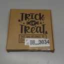 Halloween Trick or Treat Bags Candy Bucket Basket Decoration, Light Up Ghost Sweet Bags Multipurpose Reusable Goody Buckets for 2025 Halloween Party Decor Supplies Favors Gifts 2 Pack