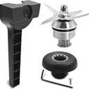 Blade Replacement Parts Fit for VitamixBlender Blade Assembly with Wrench & Drive Socket Removal Tool Compatible With Vitamix 64oz and 32oz Container