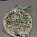 Ferraycle 6 Pieces Thicken Rustic Wall Decor Farmhouse Wall Art Wooden Round Art Hanging Decoration Hollow Carved for Living Room Bedroom Kitchen Office Apartment Hallway(Wood Color)