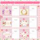 2 x Eaasty 48 Pack Pink Mother's Day Religious Gold Foil Cards with Envelopes and Stickers 6 Elegant Designs for Party Supplies