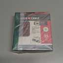 Porter Cable 735500625 5" 60-Grit Hook and Loop 5-Hole Disc Sandpaper (25 Pack)