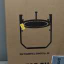 40"/48" Foldable Mini Trampoline Load 330lbs, Portable Exercise Rebounder with Durable Bungee Band, Fitness Trampoline for Adults and Kids