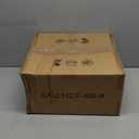 VONLUCE Semi Flush Mount Ceiling Light, 12.2'' Ceiling Light Fixture with Pleated Shade, 2-Light Modern Drum Light Fixture for Bedroom Living Room Entryway Hallway, White Shade & Bronze Finish