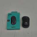 Logitech M185 Wireless Mouse, 2.4GHz with USB Mini Receiver, 12-Month Battery Life, 1000 DPI Optical Tracking, Ambidextrous PC/Mac/Laptop - Swift Grey